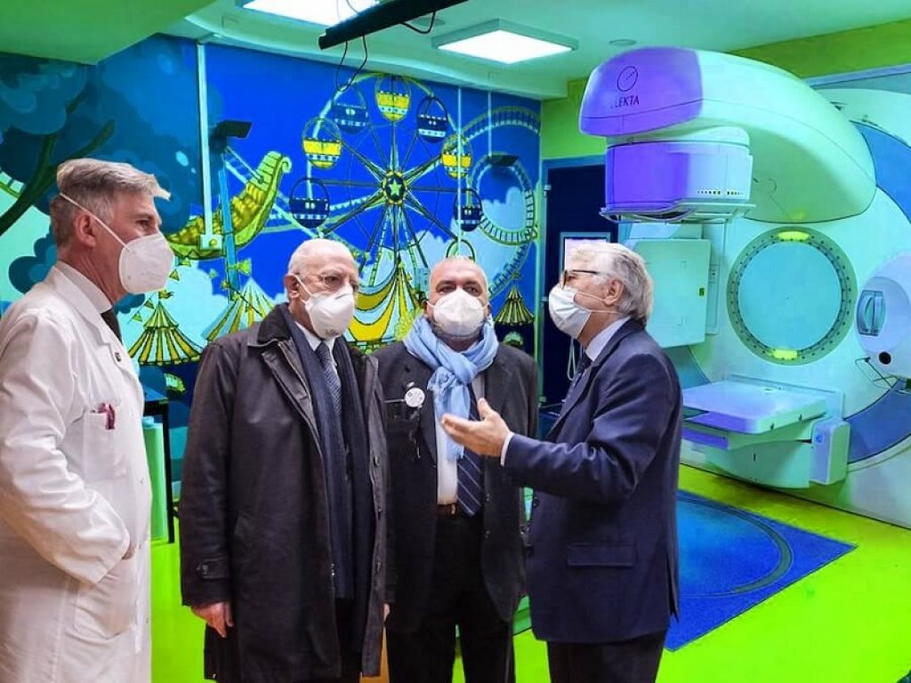 Al Pascale di Napoli il nuovo reparto di radioterapia per bambini