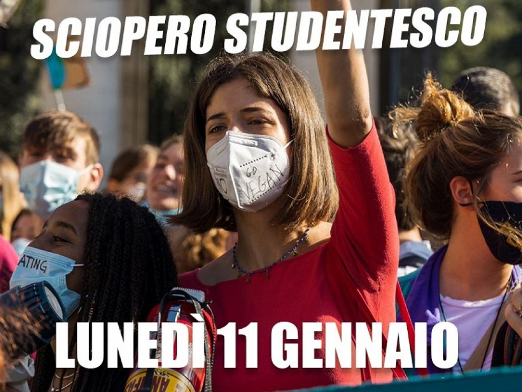 Caos rientro a scuola: l'11 gennaio sciopero studentesco