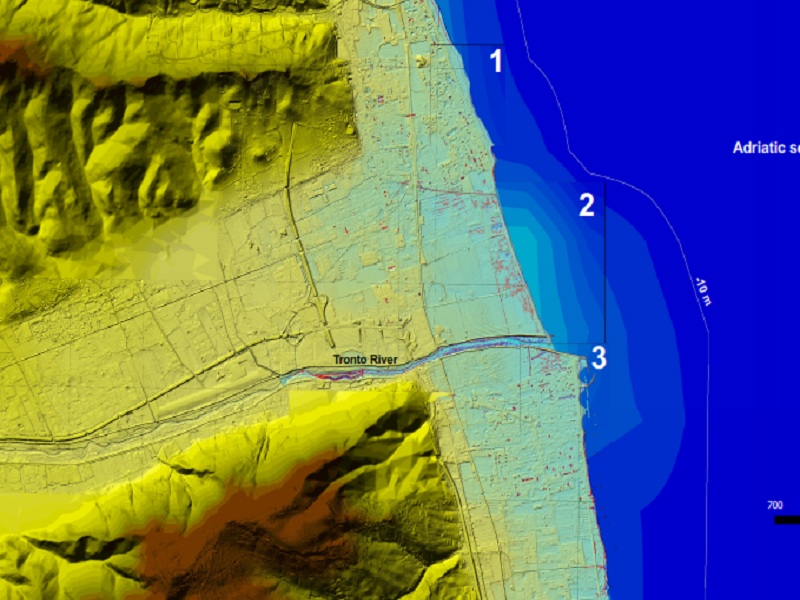 Erosione costiera cancella 9 ettari di Riserva della Sentina