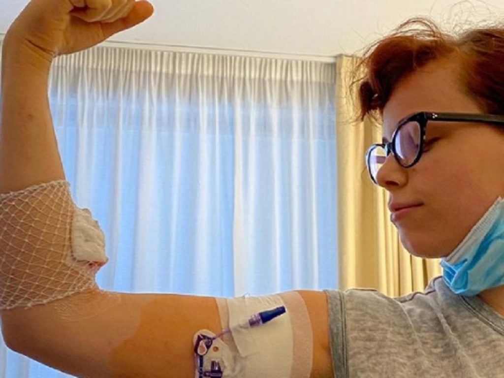Teresa Cherubini, la figlia di Jovanotti, batte un linfoma