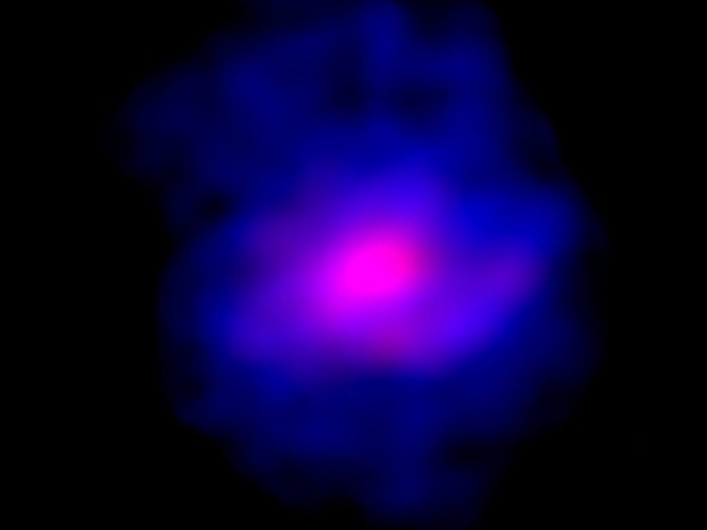Alma fotografa la galassia primordiale Aless 073.1