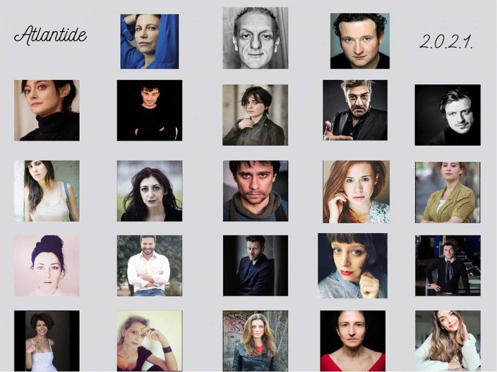 Gli artisti teatrali lanciano Atlantide 2.0.2.1.