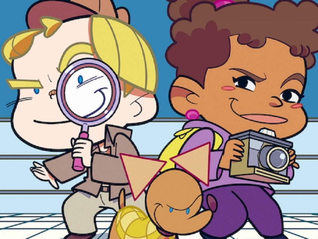 In fumetteria "Due detective e un bassotto"