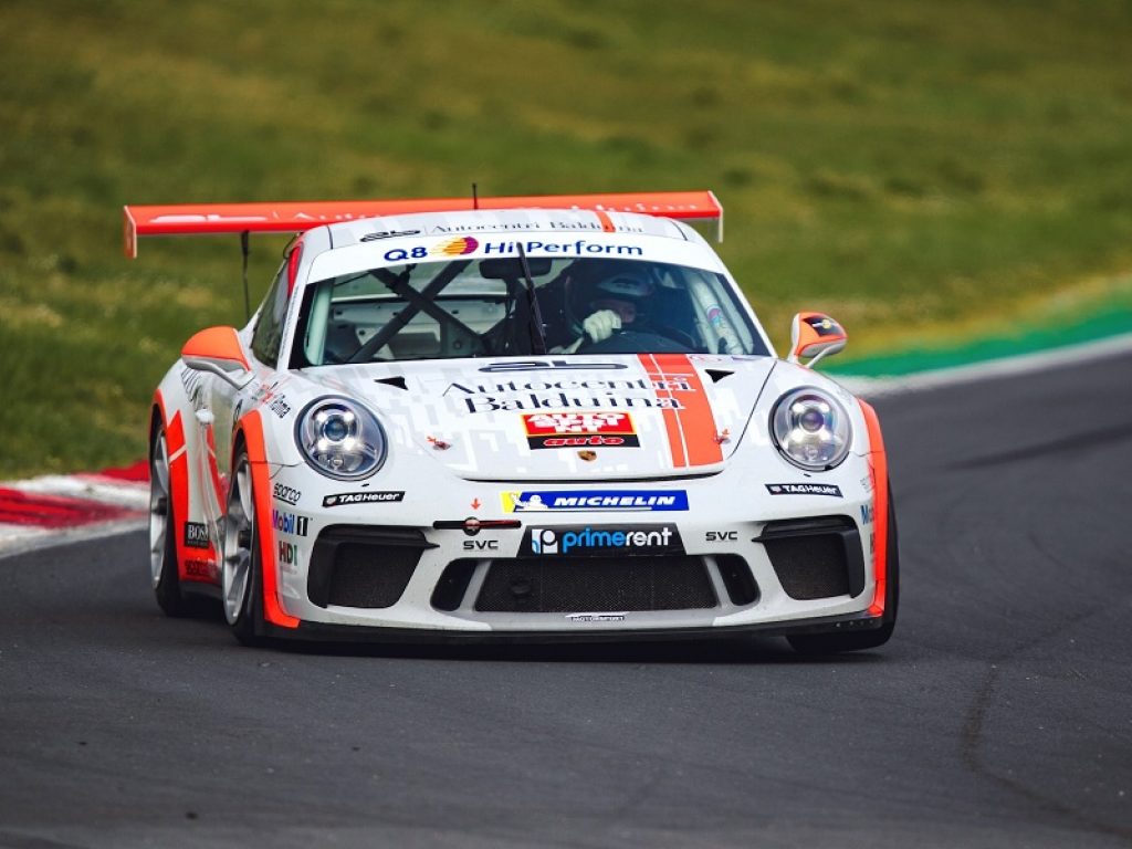 Fenici a Vallelunga prova la Porsche 911 GT3 Cup