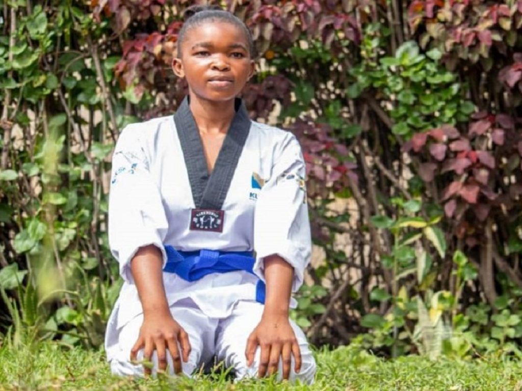 Maritsa aiuta le donne in Zimbabwe con il Taekwondo