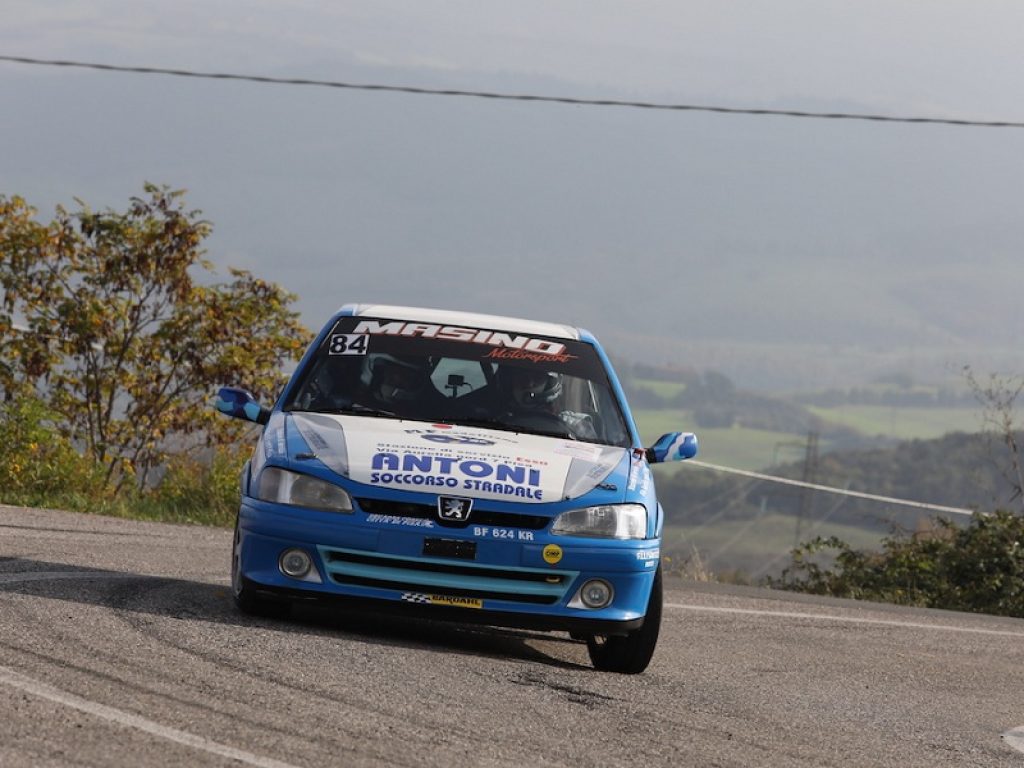 Rally: Matteo e Fabio Fichi si preparano ad iniziare la stagione 2021 con una rinnovata Peugeot 106 per i colori della Squadra Corse Città di Pisa