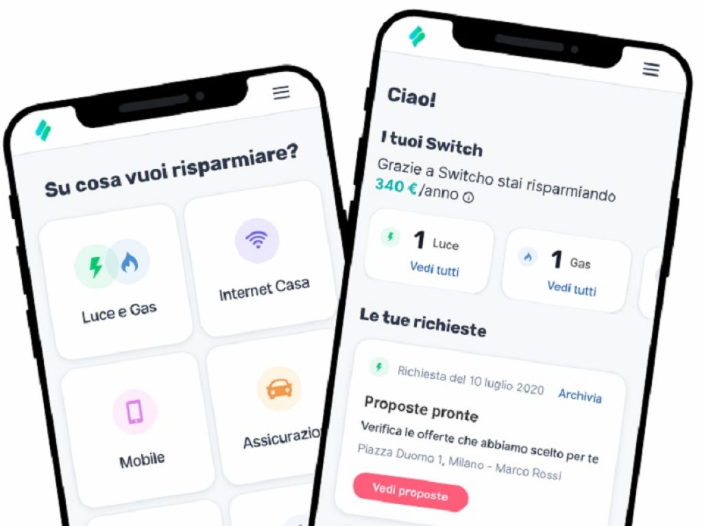 La startup Switcho fa risparmiare sulle bollette