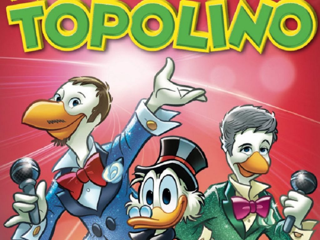 Con Amaduck e Rosario Paperello Topolino omaggia Sanremo