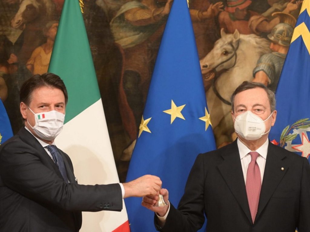 Giuramento e campanella: parte il Governo Draghi