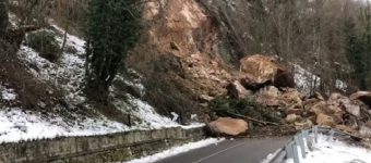 Arriva la mappa delle frane nelle zone del sisma