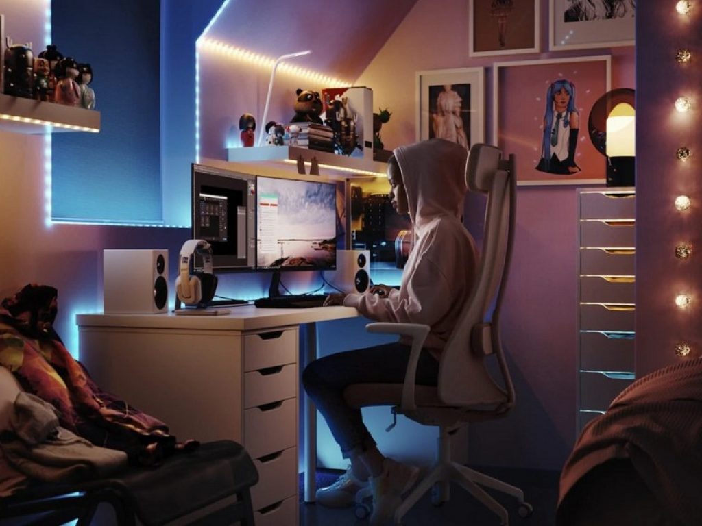 Dalle scrivanie alle poltrone: la linea Ikea per i gamer
