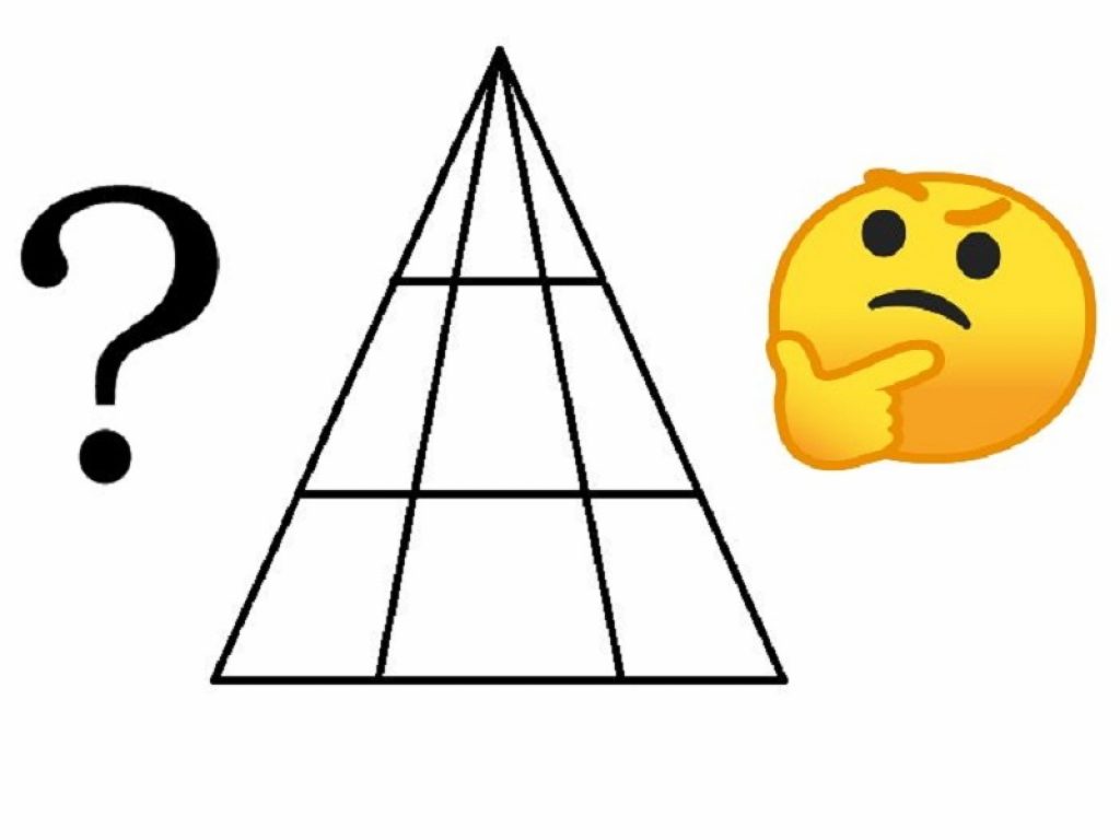 L'enigma dei triangoli: quanti sono nell'immagine?