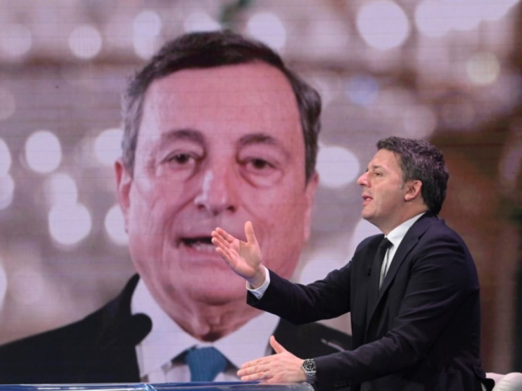 Renzi incorona Draghi: "Un discorso straordinario"