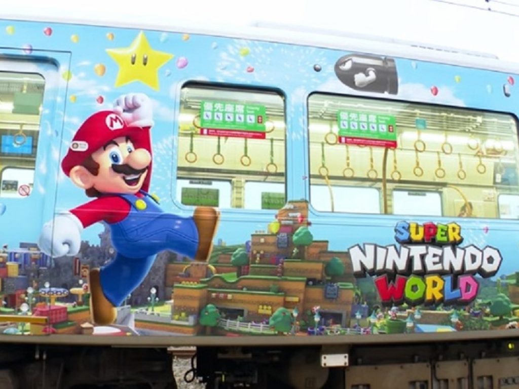 Giappone: parte il treno a tema Super Nintendo World