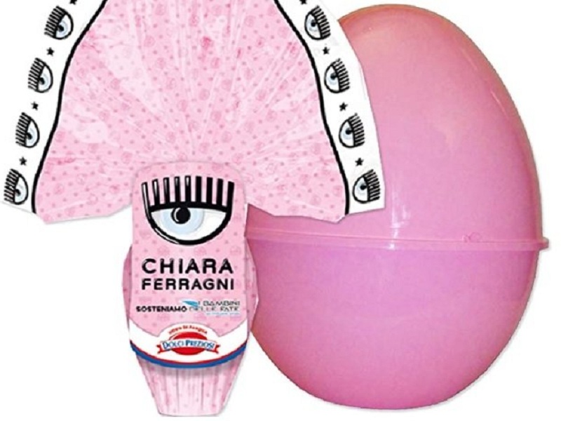 Arriva l'uovo di Pasqua firmato Chiara Ferragni