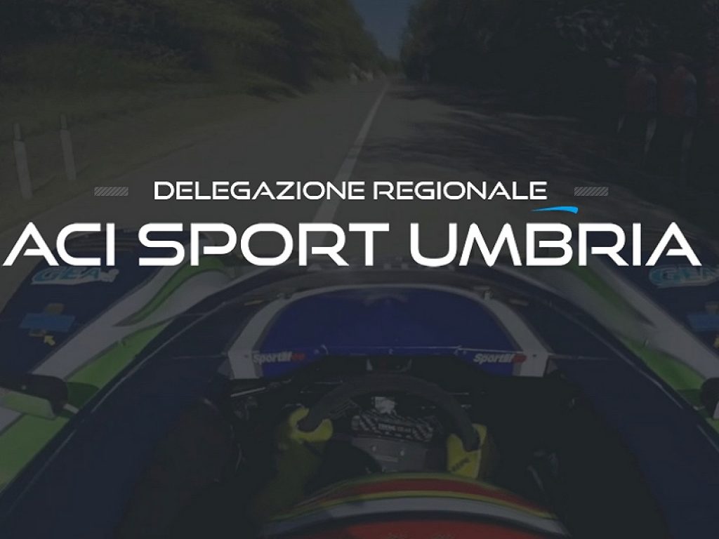 La home page del sito web della Delegazione ACI Sport Umbria