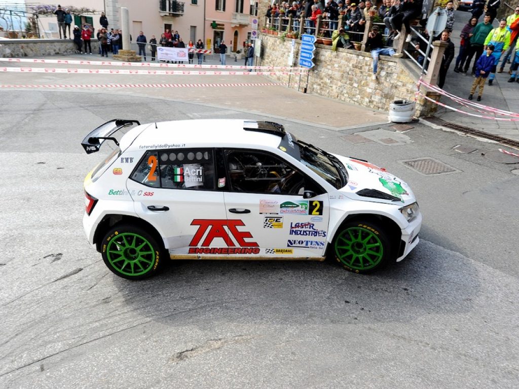 Bettini al Rally Colline Metallifere e Valdicornia