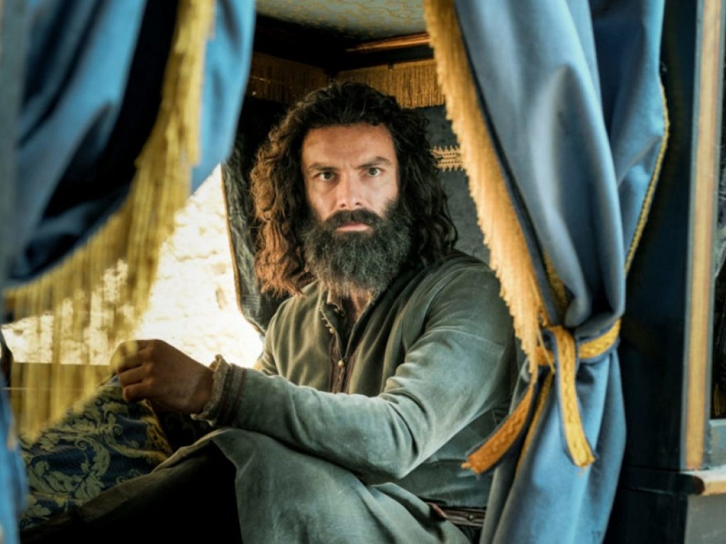 Aidan Turner interpreta Leonardo nella serie Tv su Rai 1