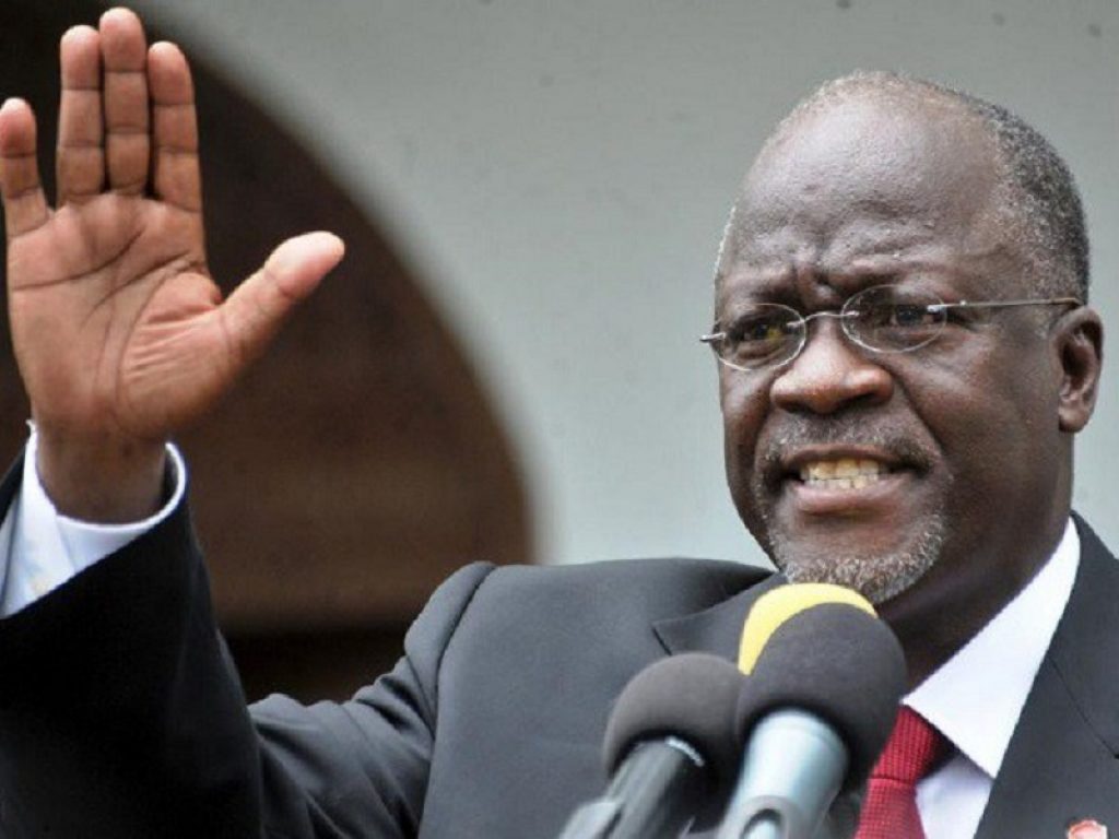 Il presidente della Tanzania, John Magufuli