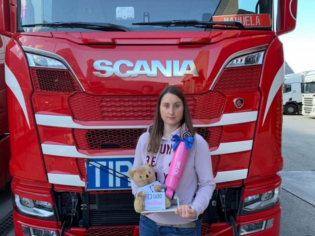 Manuela Brunner è la camionista dell’anno