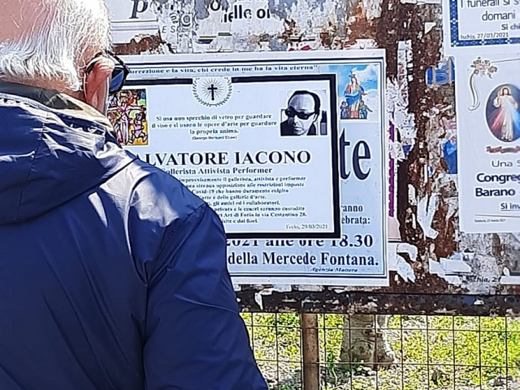 Salvatore Iacono si finge morto per un giorno