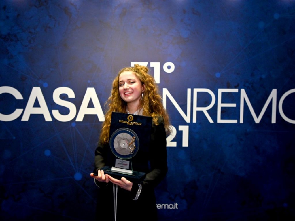 Sanremo 2021: Elena Faggi vince i Soundies Awards