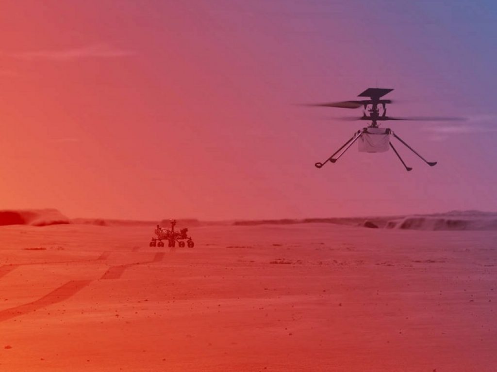 Ingenuity si prepara per il primo volo su Marte