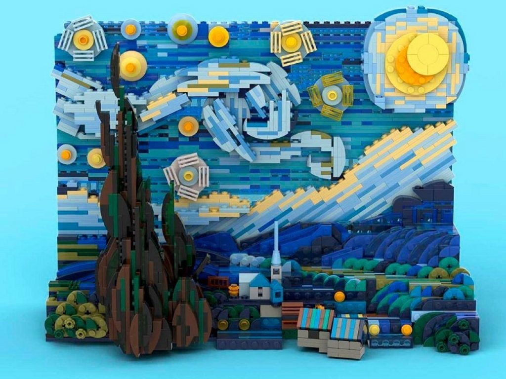 Set LEGO Notte stellata di Van Gogh