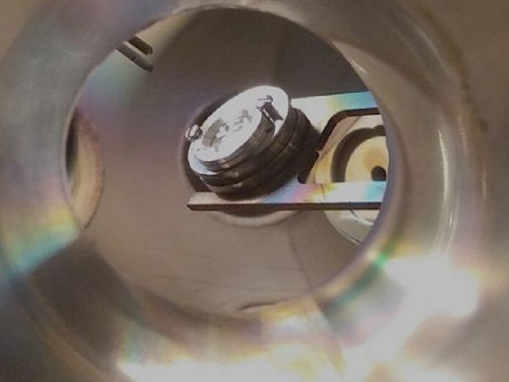 Interno di un fotocatalizzatore