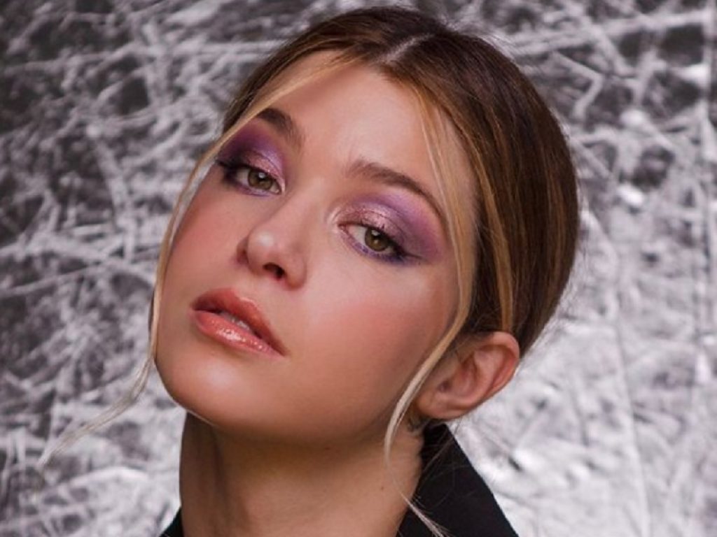 Natalia Paragoni con il trucco