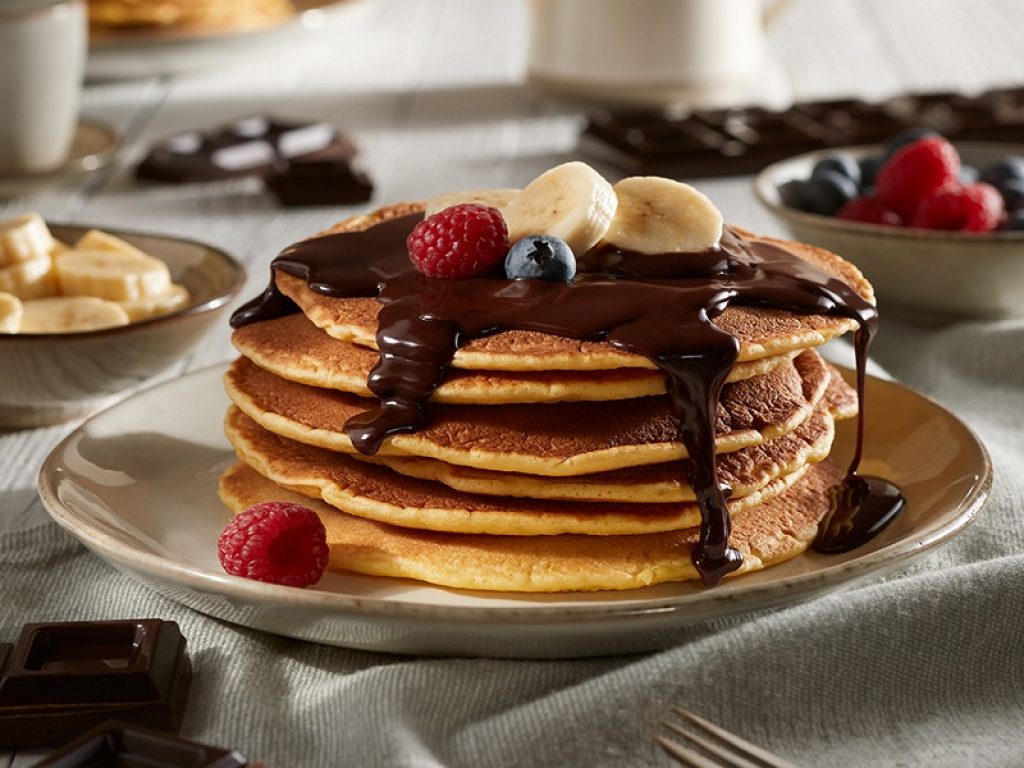 Dai maestri Perugina la ricetta dei Pancake al Cioccolato
