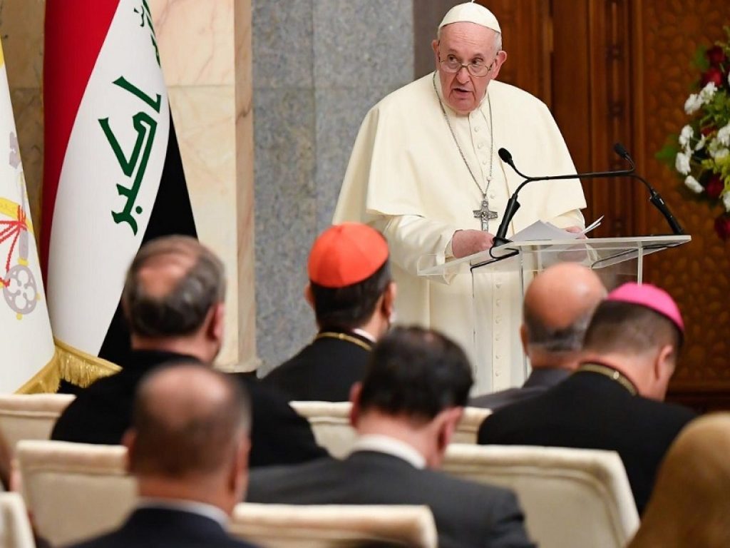 Papa Francesco in Iraq lancia un appello per la pace