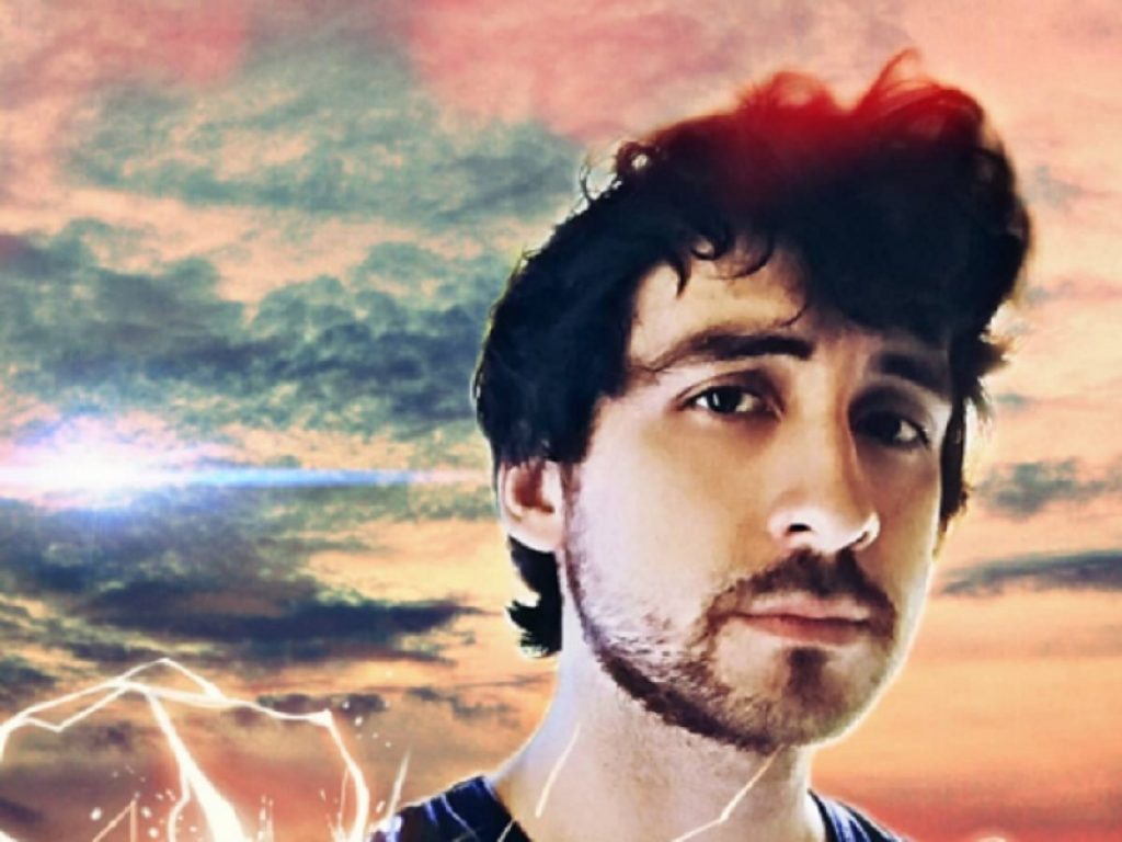 Il cantante romano Popluc nella foto Instagram