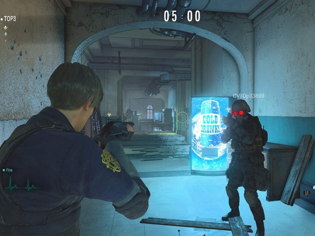 Uno screen di Resident Evil Re:Verse, videogiochi Capcom