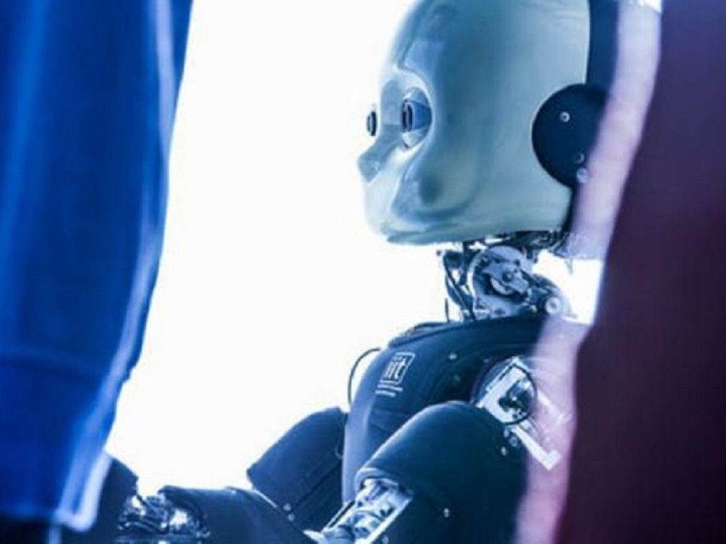 Un robot al centro del progetto ergocub di Inail e IIT