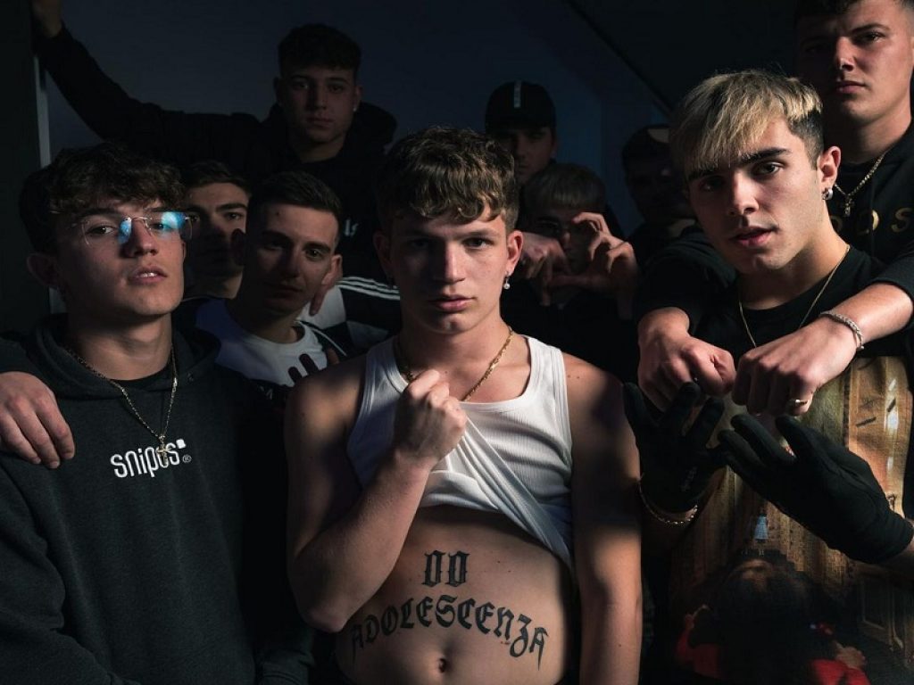 Foto di gruppo per il cantante Sgribaz, musica