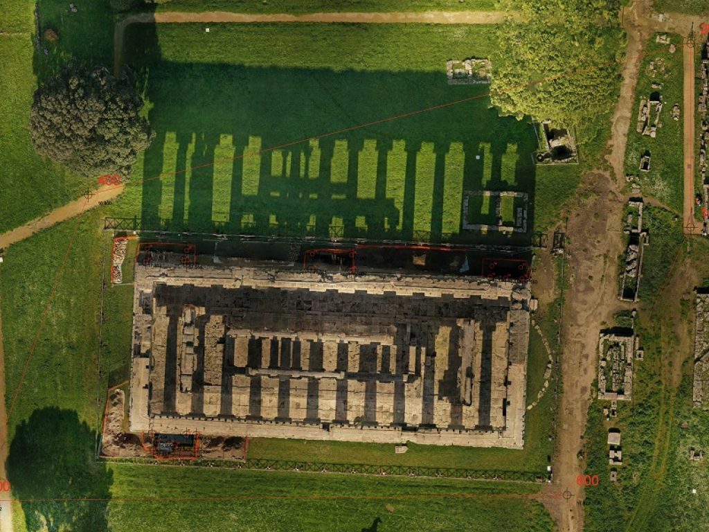 Monitoraggio sismico del tempio di Nettuno a Paestum