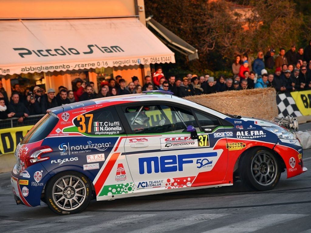 Ciuffi è pronto per il Campionato Italiano Rally