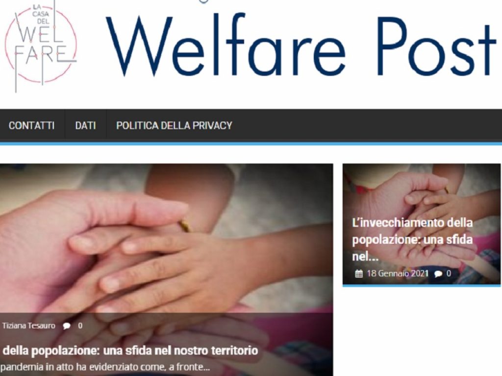 Welfare Post è il blog della Casa del Welfare