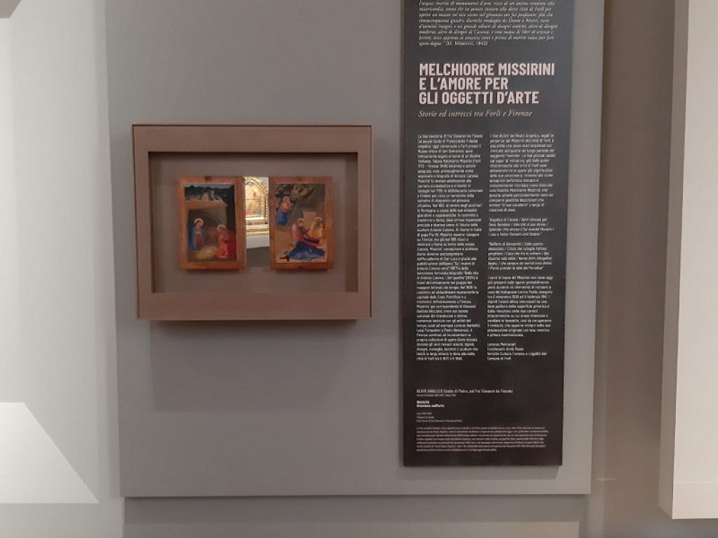 Beato Angelico - Natività e Orazione nell'orto, circa 1428-1430 Tempera