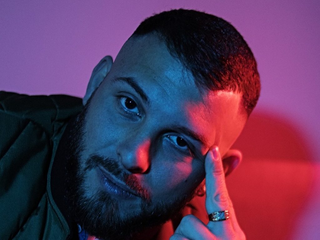 Il cantante Davide Malafede, musica