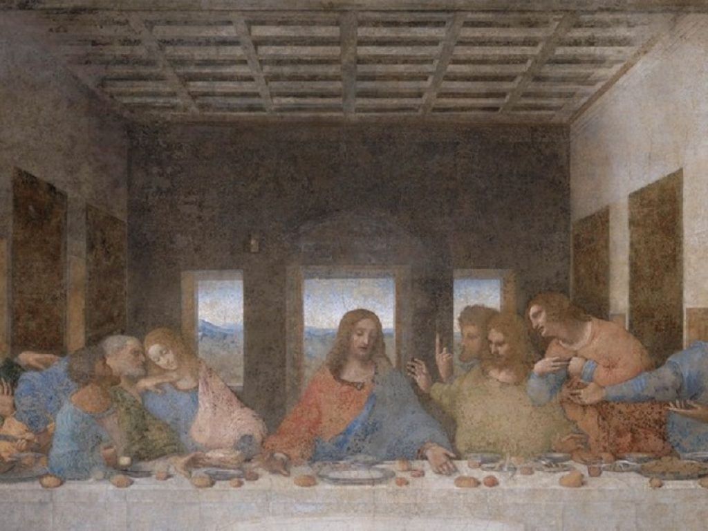 Ultime cena di Leonardo da Vinci, arte