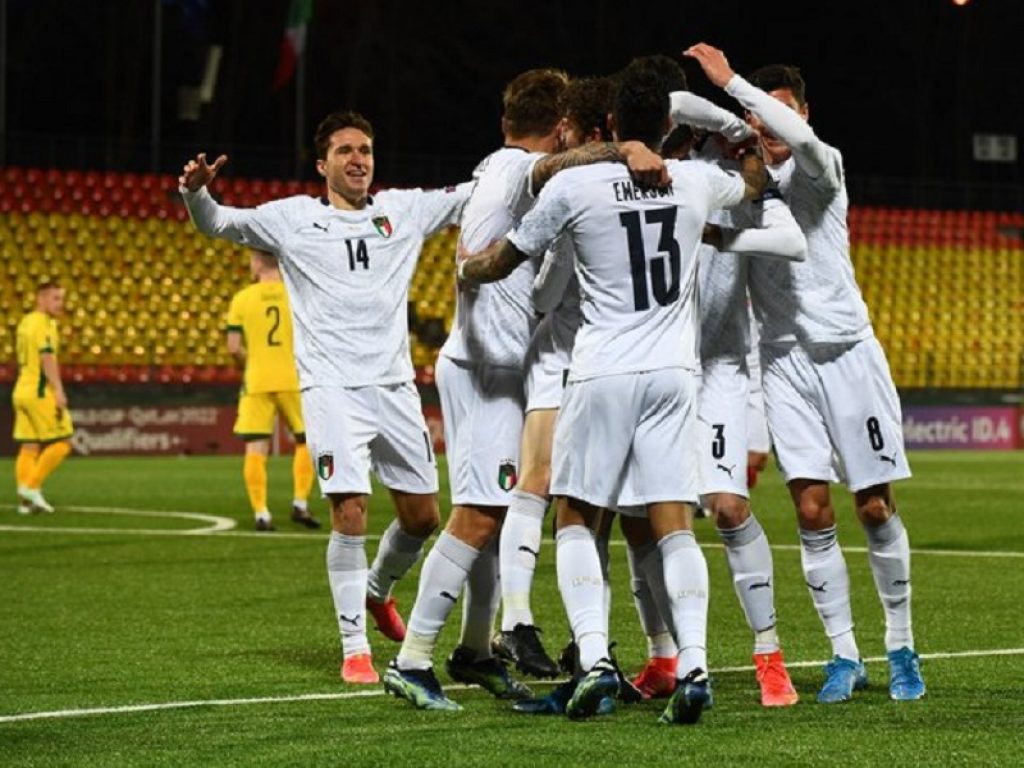 Nazionale Italiana in Lituania, calcio