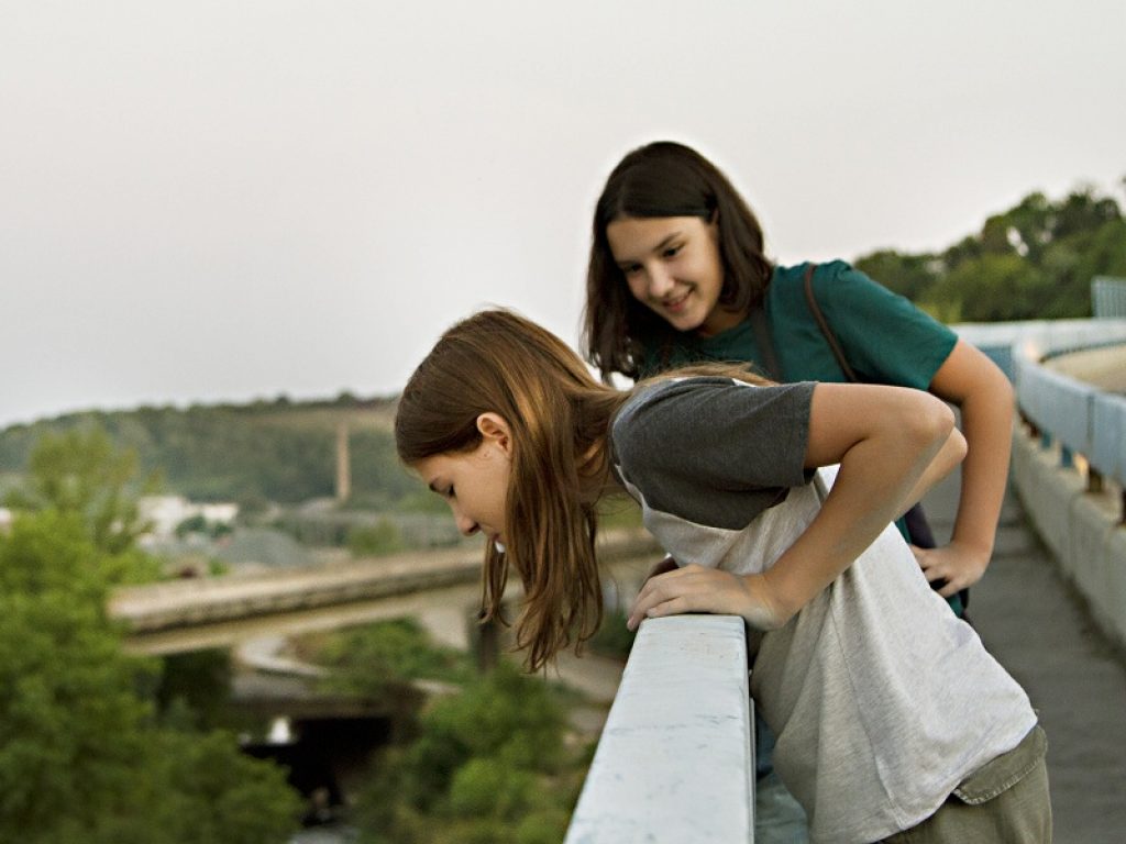 Scena del film Asimmetria, cinema