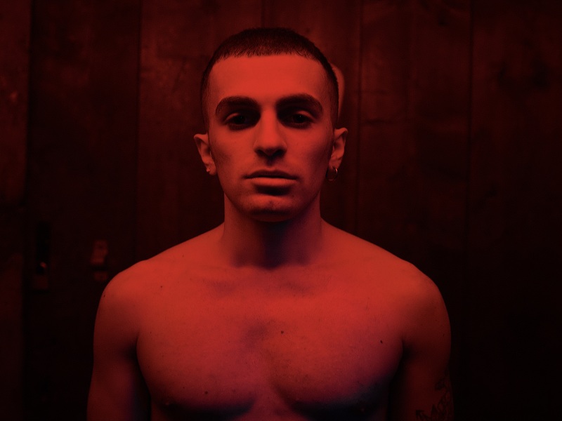 Il cantante Daniele Maria, musica