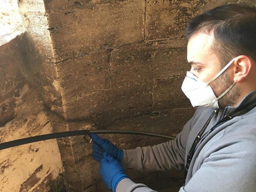 Al Duomo di Siena installata la membrana Culture