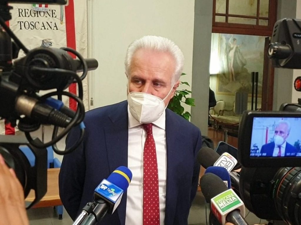 Il governatore Eugenio Giani, Toscana