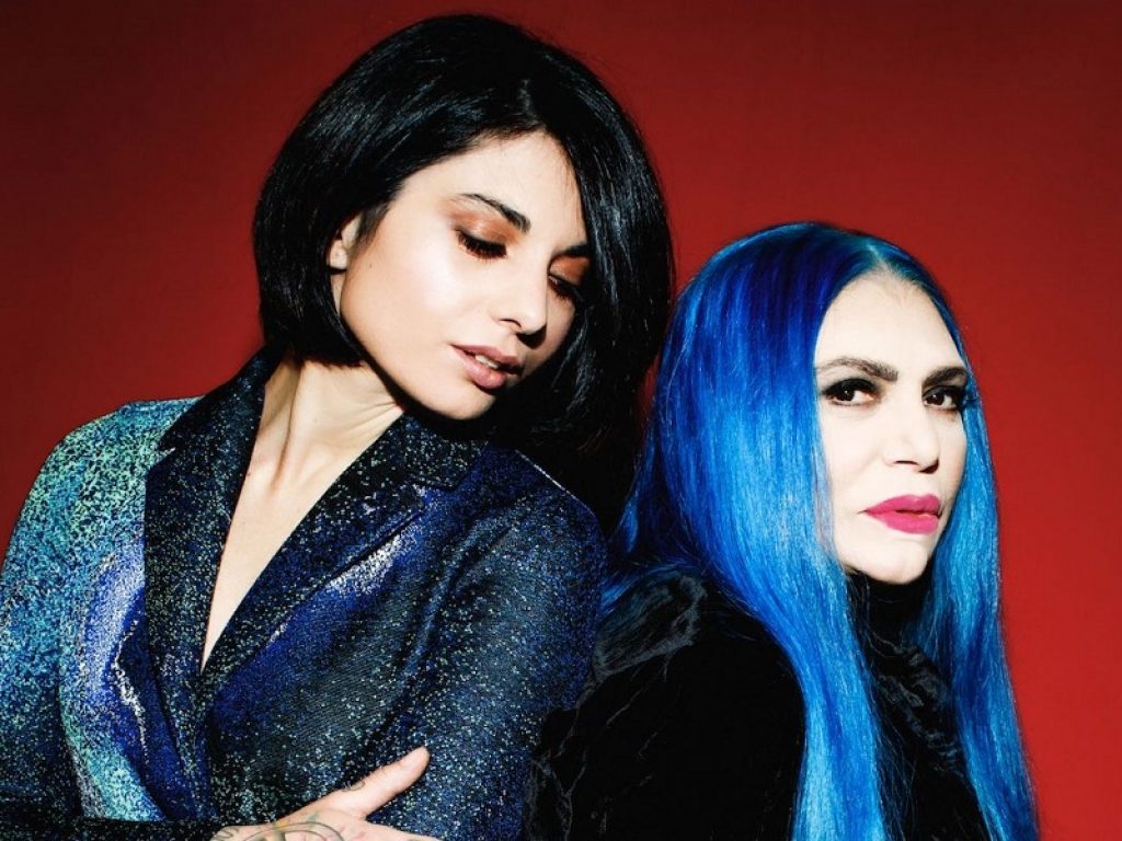 Giordana Angi e Loredana Bertè