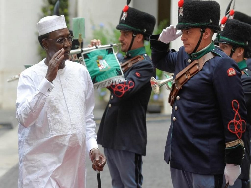 Il presidente Idriss Deby Itno, al potere in Ciad