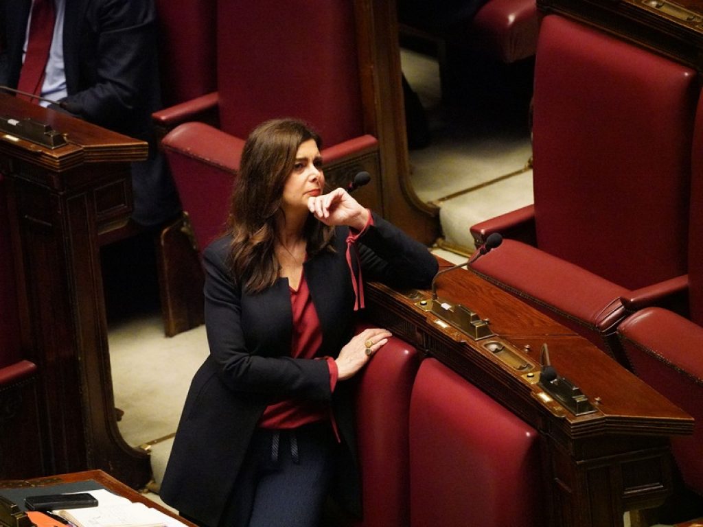 Laura Boldrini in Parlamento, politica